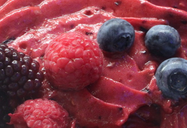 frutti di bosco gelato