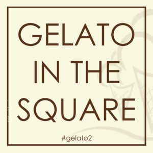 Gelato in the Square 2018 logo Gelato Village Leicester #gelato2