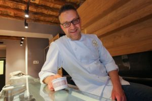 Marco Radicioni, a Maestro Gelatiere who is participating in the gelato event in Leicester