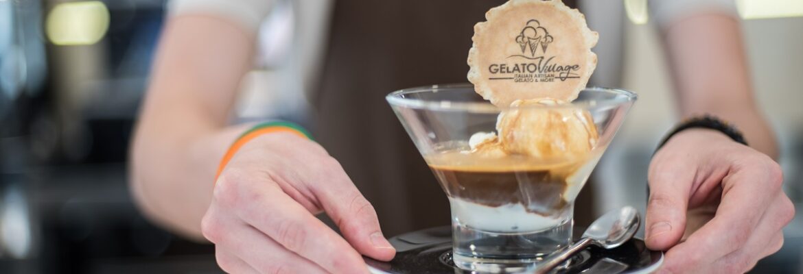 Gelato Village affogato